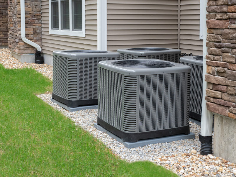 Outdoor air conditioning and heat pump